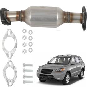 3dknightproduct 170917-5352-1018255821 16604 289503c710 Catalytic Converter Fit For Hyundai Santa Fe 2007-2009 3.3l