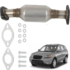 170917-5352-1018255821 3dknightproduct 16604 289503c710 Catalytic Converter Fit For Hyundai Santa Fe 2007-2009 3.3l