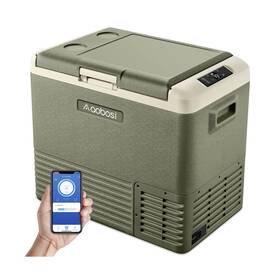Aaobosi Ul-cl50-gn-wifi 12 Volt Car Refrigerator 53 Quart 50l Rv Portable Free