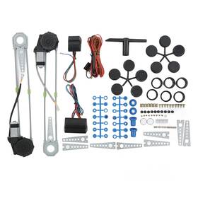 Acouto Acouto5n7tcki0gx218 Power Window Conversion Kit For 2 Door Pickup Truck Van Suv 12v Electric Powe
