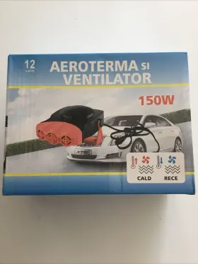 37540 Aeroterma 12volt Corded 150w Ventilator