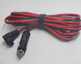 B0d1c1y1gr Alitove Car Refrigerator Power Cord Dc 12v/24v Heavy Duty Cigarette Lighter