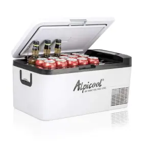 Alpicool 190372755919 K18 Portable Car Freezer 12 Volt Refrigerator 19 Quart 18 Liter F