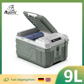 Alpicool 445055057099 Nl9 9l Portable Refrigerator 12v/24v Small Car Fridge 100v 240v Ac Elec