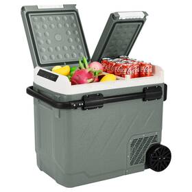 Alpicool 850061014122 Portable Freezer Car Refrigerator 12 Volt Dual Zone 12v Fridge F