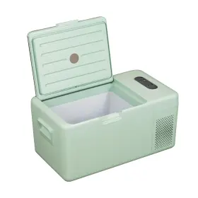 S15-green Alpicool 12v Portable Car Freezer Fridge 16.8l Fast Cooling -4 68 For Rv Boat Camping