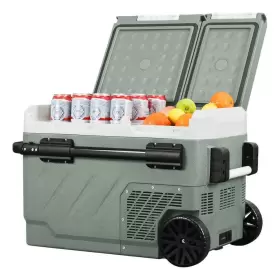 Sz-zaw40-gn-thdus Alpicool Chest Coolers 42 Quart Refrigerator Dual Portable Fridge With Handle Wheels