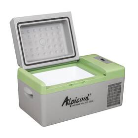 Alpicool Y20t Portable Fridge 12 Volt Car Refrigerator 21 Quart Freezer For Fishing Camp Inch