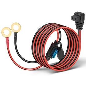 Anina An-bx-02 12v Dc Power Cord Cable For Car Fridge With 14awg O Ring Terminal Cooler