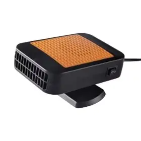 200w Aoibox 313039245206 Black Portable 12v Car Heater With Fast Heating And Cooling Fan 360 Rotary