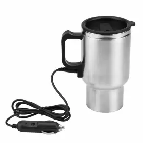 Aosiyp 719233668702 Car Electric Mug 12v 450ml In-car Stainless Steel Travel Heating Cu