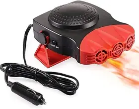 Ch02 Apidgrowth Car Heater 150w 12v Portable Plugs Cigarette Lighter 2 In1 Fast
