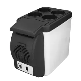 Asixxsix6vnqgcpxyk Asixxsix 12v Car Refrigerator Portable Fridge Warmer Cooler With 6l Capacity
