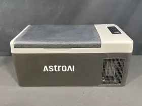 Astroai 810074980449 C15 Portable 16 Quart 15l 12v Car Refrigerator Black New Open Box