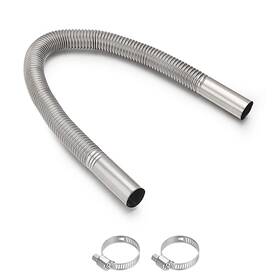 Autarboor 81-25dhep06 Parking Air Heater Exhaust Pipe 2.5cm/1in Inner Stainless Steel