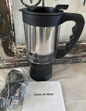 Auto Gadgets 00098 Plug-in Heat Mug New