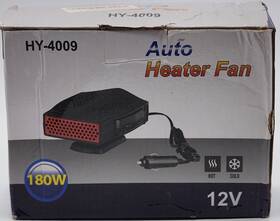 Auto Heater Fan Hy-4009 Ceramic And Defrost Windshield 12v 180w Hot Cold