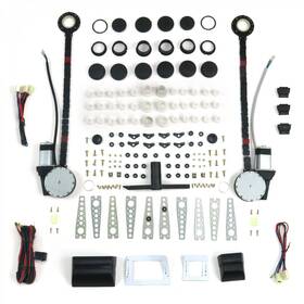 Autol C 802269137806 Autoloc Power Accessories 9846 2 Door Universal Window Kit With 3 Illum