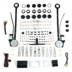9846 Autol C 802269137806 Autoloc Power Accessories 2 Door Universal Window Kit With 3 Illum