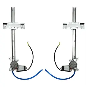 9848 Autol C 802269137820 Autoloc Power Accessories 2 Door Flat Window Kit U-wire Driver Or