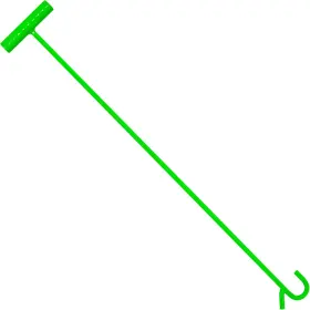 5th-gn-1p Autoswpozo 5th Wheel Pin Puller 32 Inch Solid Steel Chrome Plated Hook Heavy