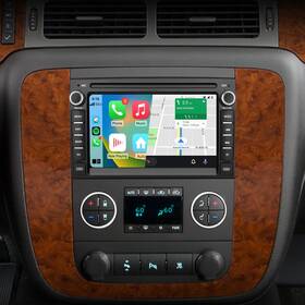 Awesafe 759973260927 For Gmc Sierra Chevy Silverado Yukon Tahoe 7 Inch Touch Stereo Carplay Android Auto