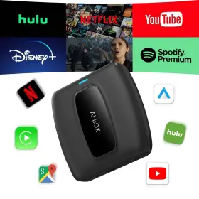Ca481 Axyiuasd Wireless Ai Magic Box Carplay With Netflix Hulu Disney Youtube Tiktok