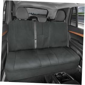 Bdk M268 Spillguard Waterproof Rear Bench Car Seat Cover Black Stitching Charcoal