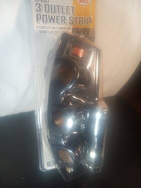 Bell 1073234 3 Outlet Power Strip For Cigarette Adapter Car Vehicle 12 Volt New