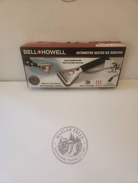 Bell Howell Bh1012 Automotive Heated Ice Scraper 12v Car Windshield Snow Tool