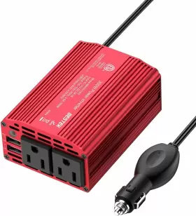 Mri3011bujz3 Bestek 300w Car Power Inverter - Dc 12v To 110v Ac 5.51 X 4.61 2.24 Inches