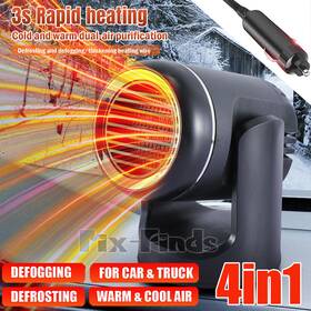 Bfvv H-14019 12v Ptc Car Heater Defroster Demister Heating Fan Calefaccion Para Carro De Auto