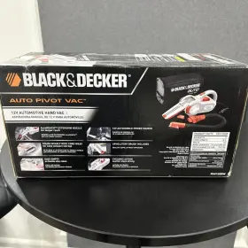 Pav1200 Black Decker Pav1200w 12-volt Cyclonic-action Auto Vacuum Cleaner