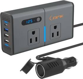 Bmk Bmk 762844877247 200w Car Power Inverter Newly Plug Adapter Outlet Charger Dc 12v To