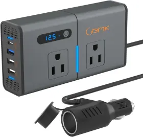 200w Bmk 762844877247 Car Power Inverter Newly Plug Adapter Outlet Charger Dc 12v To
