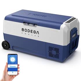 Bodega 730637796679 Bodegacooler 12 Volt Car Refrigerator 38 Quart Portable Truck Freezer Electri