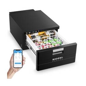 Bodega D31a-bk Bodegacooler 12 Volt Drawer Refrigerator 33quart 31l Rv Fridge Freezer App