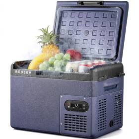 Bodega Mcd15 12 Volt Car Refrigerator 16 Quart Portable Low Noise Fast Cooling With