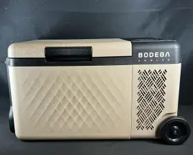 Rtw20 Bodega 12 Volt Portable Car Refrigerator Cooler Beige New Open Box