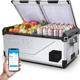 Bodega Ul-m75-st Bodegacooler 12 Volt Car Refrigerator 79 Quart75l Portable Freezer Fridg