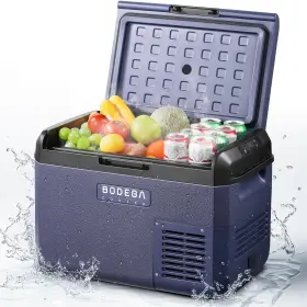 Yks-mcd25d-rb-1 Bodega Us/yks-mcd25d-rb-1 Bodegacooler 12 Volt Car Refrigerator - Portable Freezer Ipx4 Waterproof