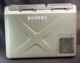 Xs45 Bodega 12v Portable Dual Zone Car Refrigerator Cooler Green New Open Box