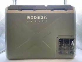 43t763536565 Bodegacooler 34 Quart 12v Dual Zone Car Fridge Freezer - App Control Ac/dc Used