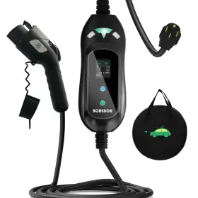 Ttst-ph-020 Borenor Portable 40a Level 2 Ev Charger With Adjustable Current And 21ft Cable For J1772 Evs