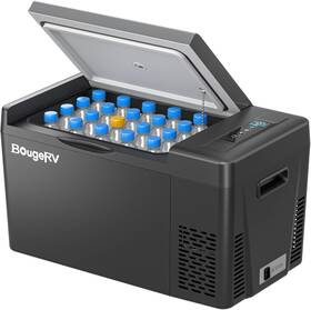 Bougerv 445036098042 12 Volt Refrigerator 12v Car Fridge 23 Quart Portable Freezer Compressor