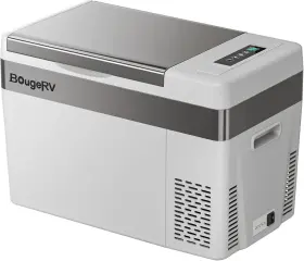 Bougerv 974090077409 12 Volt Refrigerator With Cover 12v Car Fridge 30 Quart Portable Freezer