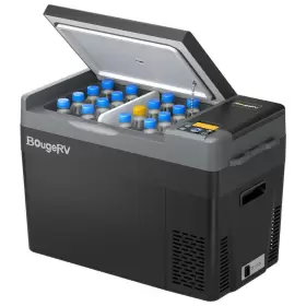 Hde03003 Bougerv Portable Refrigerator Electric Car Freezer Chest Cooler 30 Quart 12-volt