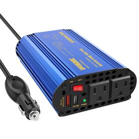 Branded 791300751975 300w Pure Sine Wave Power Inverter For Car 300w/12v Blue