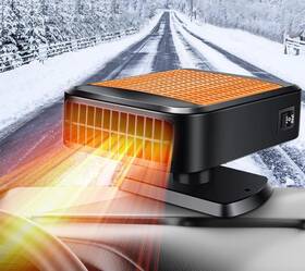 Branded Aqanfj001 Car Heater 12v 200w Portable Heaters For Vehicle 2-in-1 Heating/cooling Fan Plug
