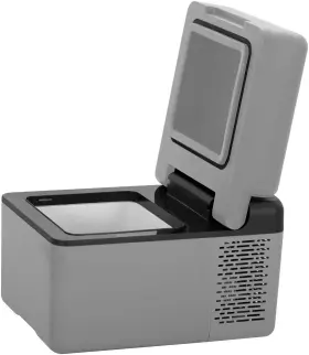 Branded01 711181825282 C12 Portable Freezer 12 Volt Car Refrigerator 13 Quart Liter Fast Cooling